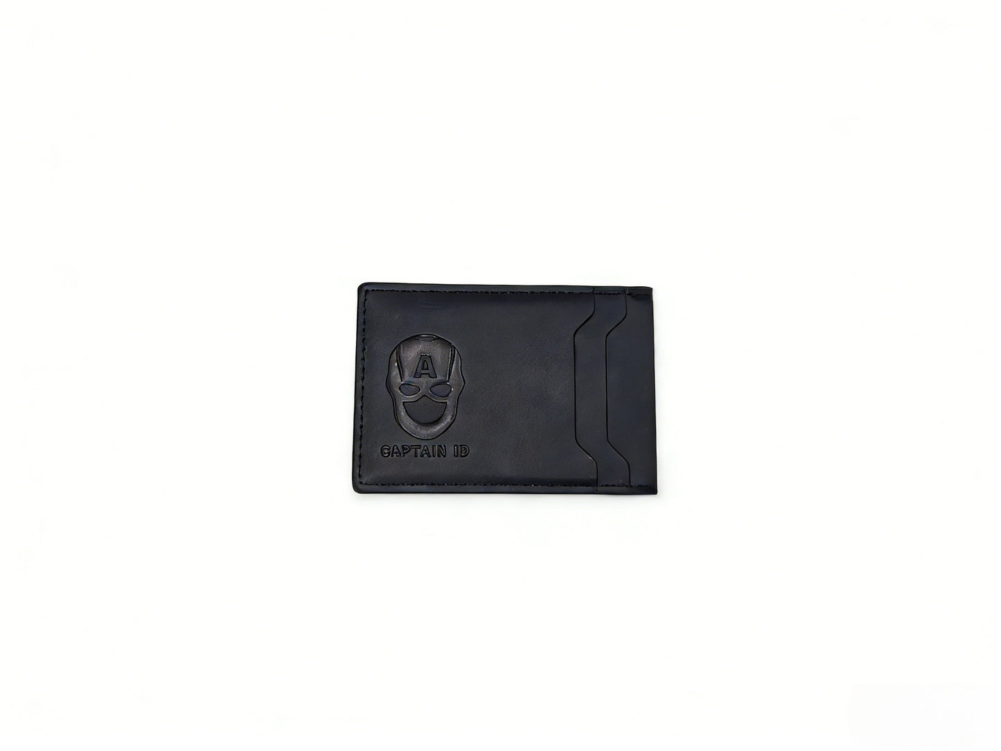 Hollow out men's short card sleeve multi-layer horizontal clip